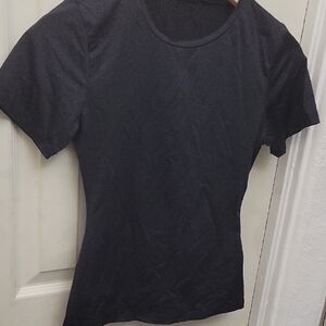 Princess Polly Black Fitted Short Sleeve T-Shirt